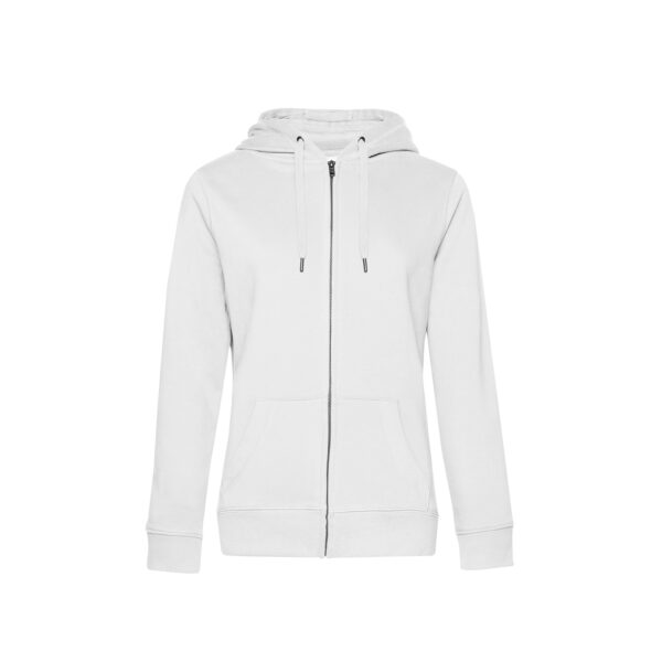 Queen felpa donna cappuccio zip lunga 280gr - immagine 2