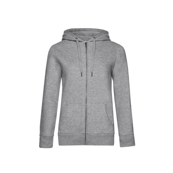 Queen felpa donna cappuccio zip lunga 280gr - immagine 9
