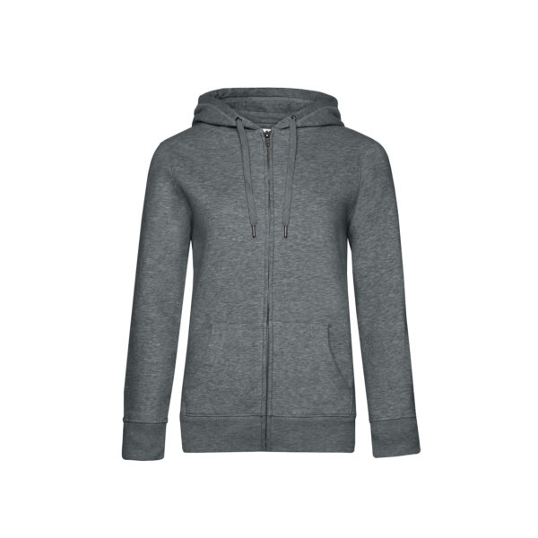 Queen felpa donna cappuccio zip lunga 280gr - immagine 10