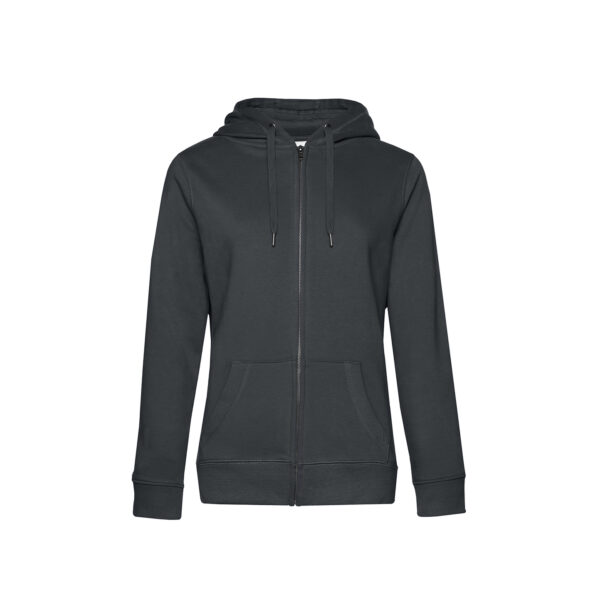 Queen felpa donna cappuccio zip lunga 280gr - immagine 11